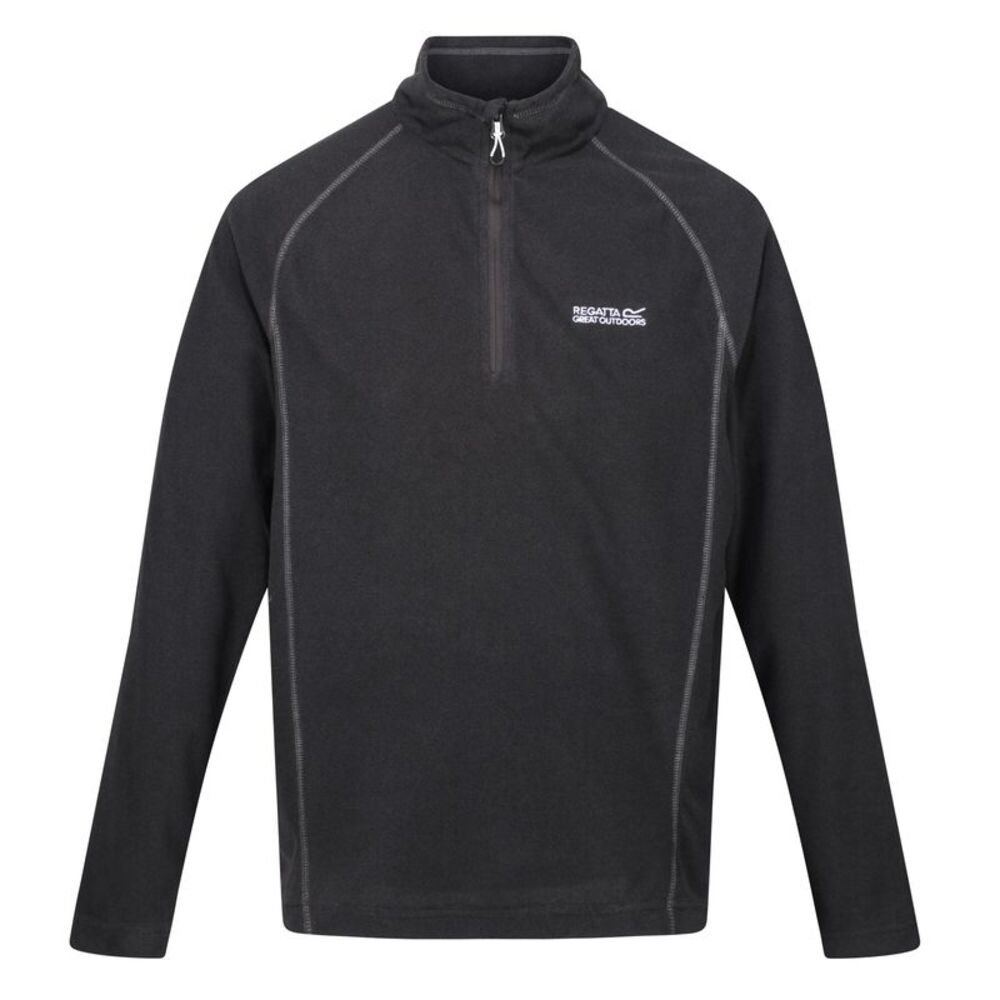 Regatta Great Outdoors Mens Montes Funnel Neck Fleece Jumper / Ash